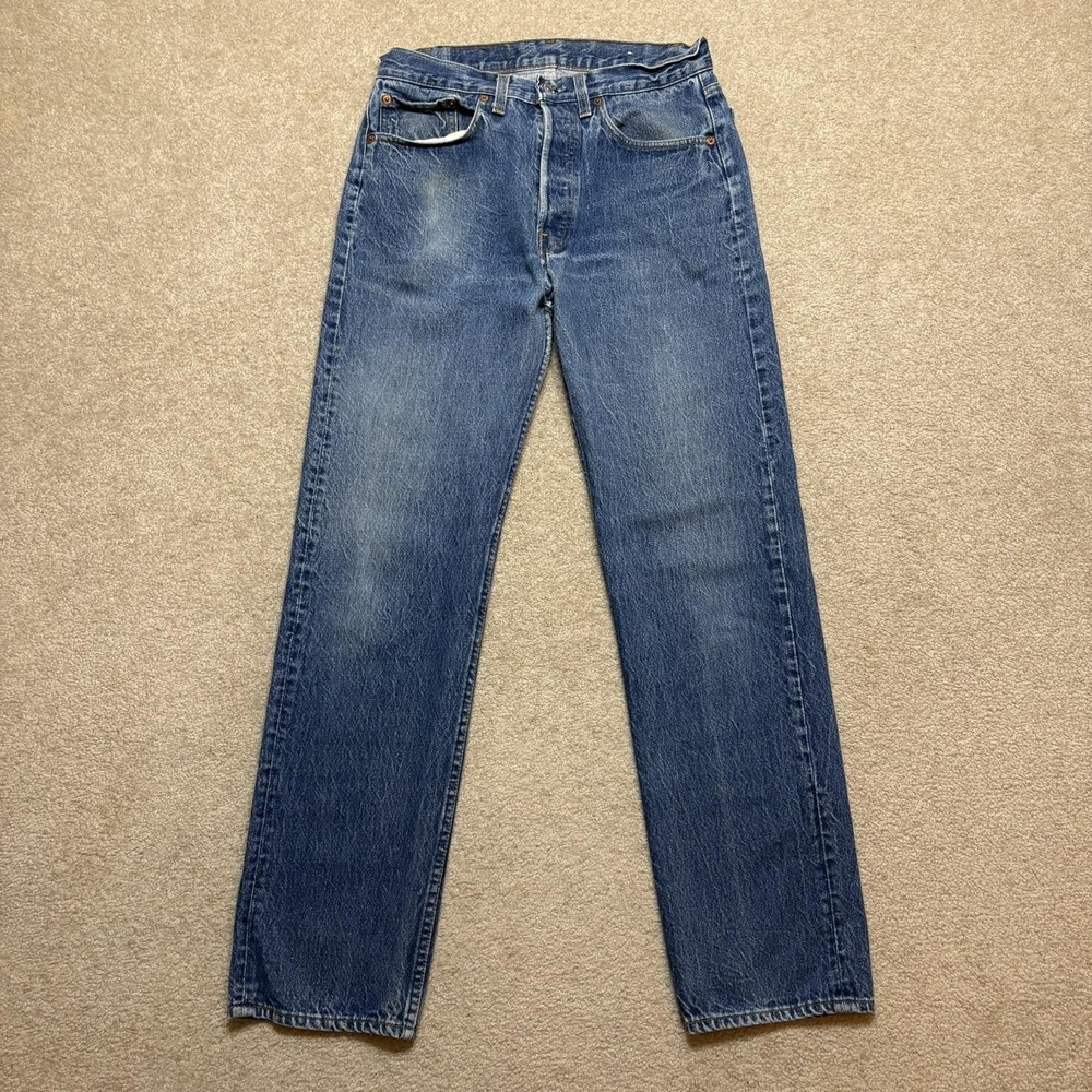Levi's Men Straight Jeans - Blue Denim